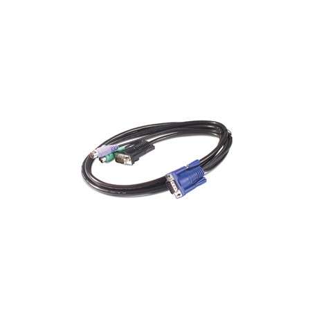 APC KVM PS/2 Cable - 3 ft 0.9 m 0.91m Noir câble électrique - 1