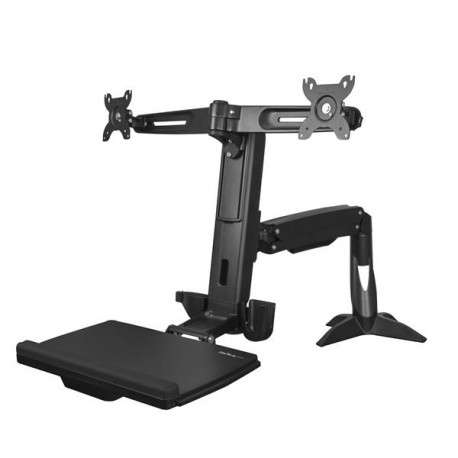 StarTech.com Support de bureau debout pour deux écrans - 1
