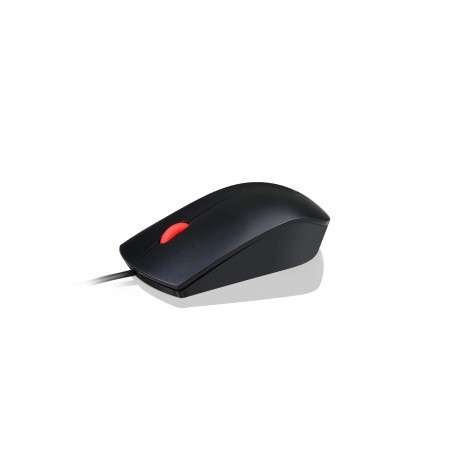 Lenovo 4Y50R20863 souris USB Optique 1600 DPI Ambidextre Noir - 1