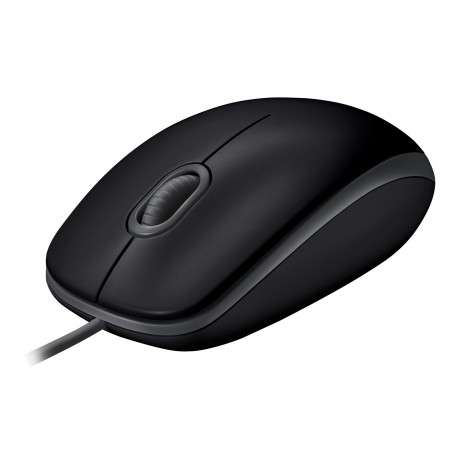 Logitech B110 souris USB Optique 1000 DPI Ambidextre Noir - 1