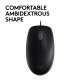 Logitech B110 souris USB Optique 1000 DPI Ambidextre Noir - 4