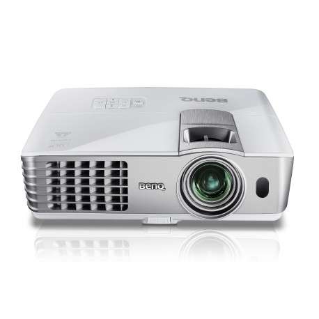 Benq MS616ST vidéo-projecteur 2500 ANSI lumens DLP SVGA 800x600 Compatibilité 3D Argent, Blanc - 1