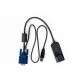 Vertiv HIGH-RES/VM/CAC/USB2HS IQ MODULE 32PACK VGA D-Sub USB 2.0 Noir, Bleu - 1
