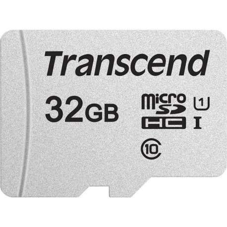 Transcend microSDHC 300S 32GB mémoire flash Class 10 NAND - 1