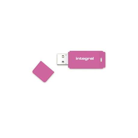 Integral INFD64GBNEONPK lecteur USB flash 64 Go 2.0 Connecteur USB Type-A Rose - 1
