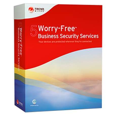 Trend Micro Worry-Free Business Security Services 5, RNW, 251-1000u, 24m, FRE Renouvellement Français - 1