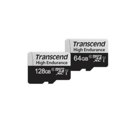 Transcend microSDXC 350V 64GB mémoire flash 64 Go Classe 10 UHS-I - 1