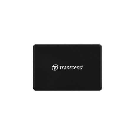 Transcend RDF8 lecteur de carte mémoire Micro-USB Noir - 1