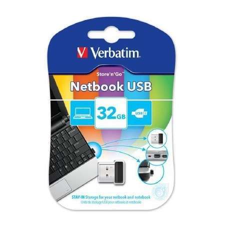 Verbatim Store'n'Go USB Netbook Storage 32GB lecteur USB flash 32 Go USB Type-A 2.0 Noir - 1