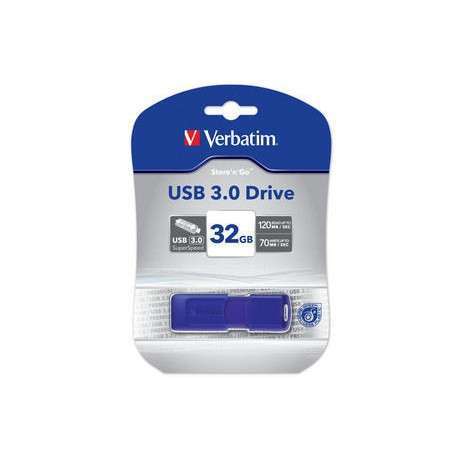 Verbatim 43896 lecteur USB flash 32 Go USB Type-A 3.0 3.1 Gen 1 Bleu - 1