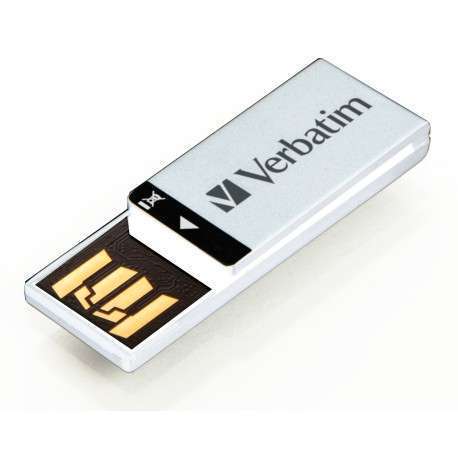 Verbatim 4GB Clip-it USB Drive lecteur USB flash 4 Go USB Type-A 2.0 Blanc - 1