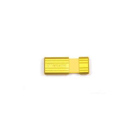 Verbatim PinStripe lecteur USB flash 8 Go USB Type-A 2.0 Jaune - 1