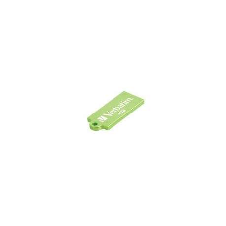 Verbatim Micro USB Drive 4GB - Eucalyptus Green lecteur USB flash 4 Go USB Type-A 2.0 Vert - 1