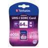 Verbatim SDHC 64GB mémoire flash 64 Go SDXC Classe 10 - 1