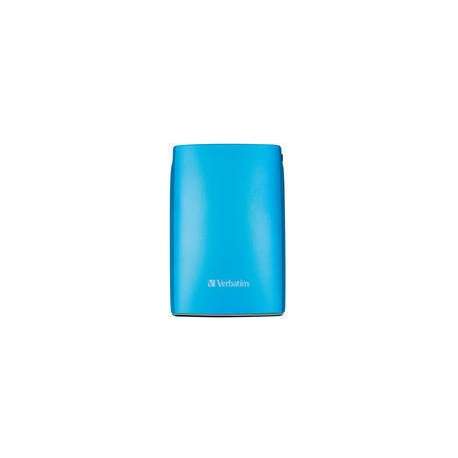 Verbatim Store 'n' Go USB 2.0 Portable Hard Drive 500GB Caribbean Blue disque dur externe 500 Go Bleu - 1