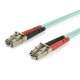 StarTech.com Câble fibre optique duplex multimode LC vers LC de 15 m - OM3 - 1