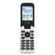 Doro 7030 7,11 cm 2.8" 124 g Noir, Blanc Téléphone numérique - 3
