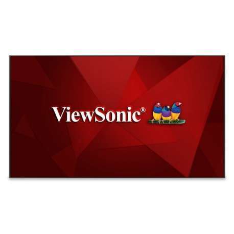 Viewsonic CDE9800 affichage de messages 2,48 m 97.5" LED 4K Ultra HD Panneau plat de signalisation numérique Noir - 1