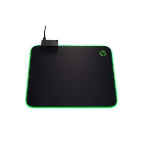HP 400 Noir, Vert Tapis de souris de jeu - 1