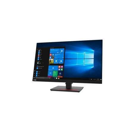 Lenovo ThinkVision T27q-20 68,6 cm 27" 2560 x 1440 pixels WQHD LCD Plat Noir - 1