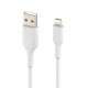 Belkin CAA001BT1MWH câble Lightning 1 m Blanc - 2