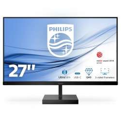 Philips C Line 276C8/00 écran plat de PC 68,6 cm 27" 2560 x 1440 pixels WQHD LCD Noir - 1