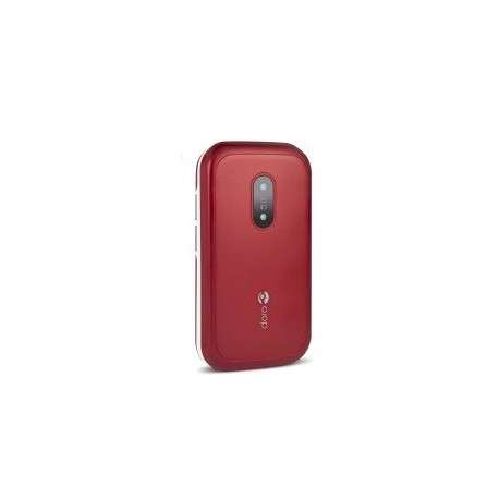 Doro 6040 7,11 cm 2.8" Rouge, Blanc Camera phone - 1