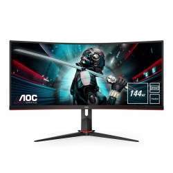 AOC Gaming CU34G2X/BK écran plat de PC 86,4 cm 34" 3440 x 1440 pixels WQHD LED Incurvé Noir - 1