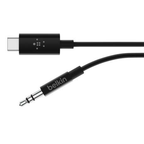 Belkin RockStar™ 3.5mm Audio Cable with USB-C™ Connector câble audio USB C 3,5mm Noir - 1