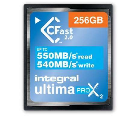 Integral INCFA256G-550/540 mémoire flash 256 Go CFast 2.0 - 1