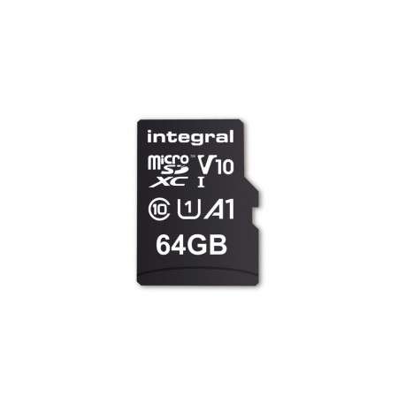 Integral INMSDX64G-100V10 mémoire flash 64 Go MicroSD UHS-I - 1