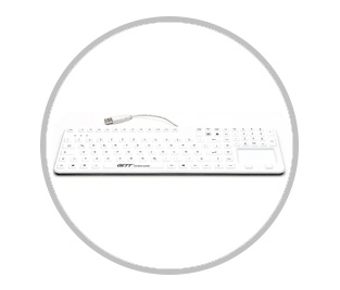 Clavier CHERRY KC-1000 USB gris => Livraison 3h gratuite* @ Click & Collect  magasin Paris République